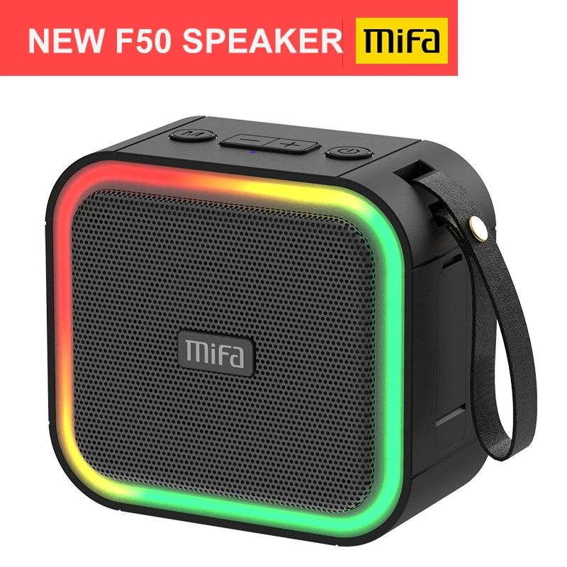 Mifa F50 беспроводной портативный Bluetooth динамик IPX7 водонепроницаемый встроенный