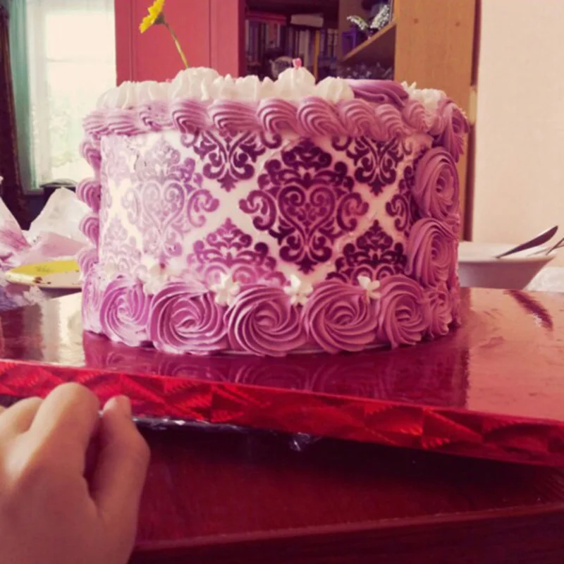 3 шт. практические кружевное платье с цветочным рисунком торта печенье Fondant