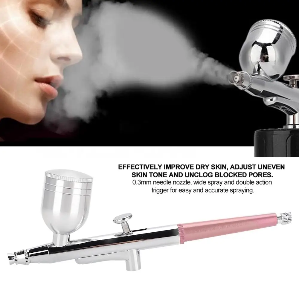 

Newest 0.3mm Oxygen Sprayer Deep Into Skin For Art Nail Cakes Decoration Temporary Tattoo Lance Oxygen Beauty Equipment 3 Colors