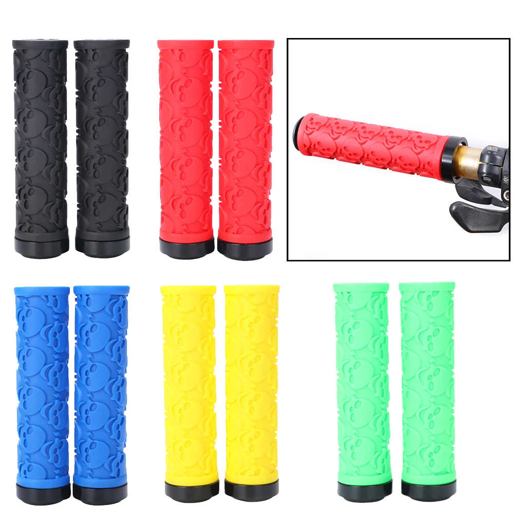 Ручки для горного велосипеда ручки руля с рукояткой заглушки колпачки замок на MTB