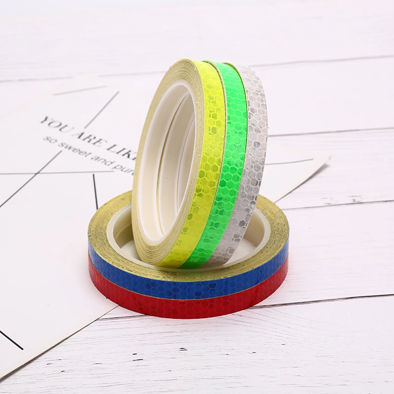 1 шт. 8 метров для автомобильного стайлинга светоотражающий полоса лента