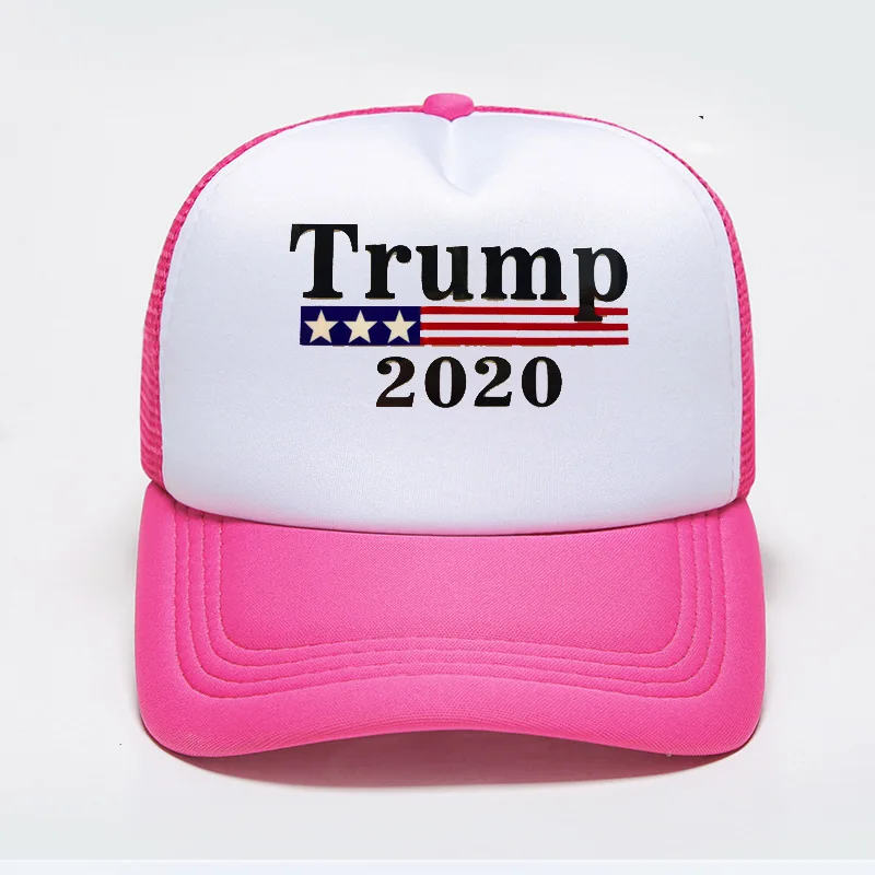 

10pcs/lot DHL Trump Letter Cycling Caps 2020 U.S. Election 17 Colors Unisex Make America Great Men Women Head Wear Sports Hats