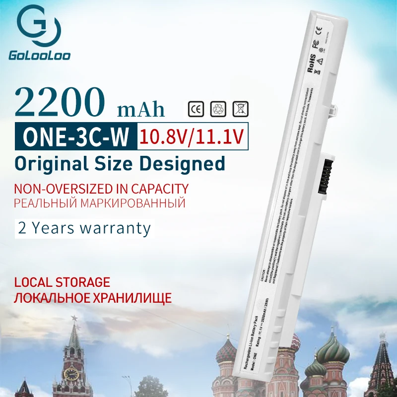 Аккумулятор для ноутбука Acer Aspire One Pro 11 1 h ZG5 KAV10 KAV60 A110 A150 D150 D250 P531h AoA110 AoA150 AOD150 белый