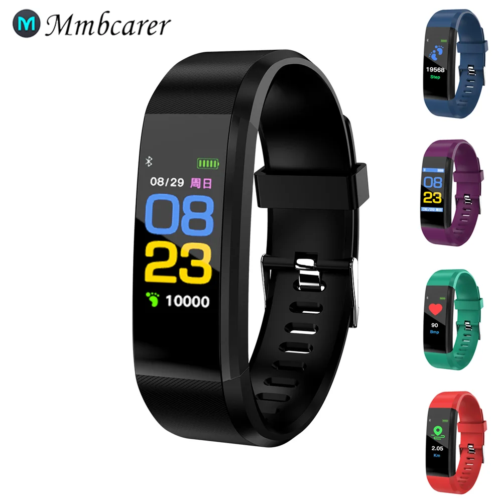 

The new R1 smart bracelet heart rate and blood pressure monitor fitness tracker waterproof sports multifunctional smart bracelet