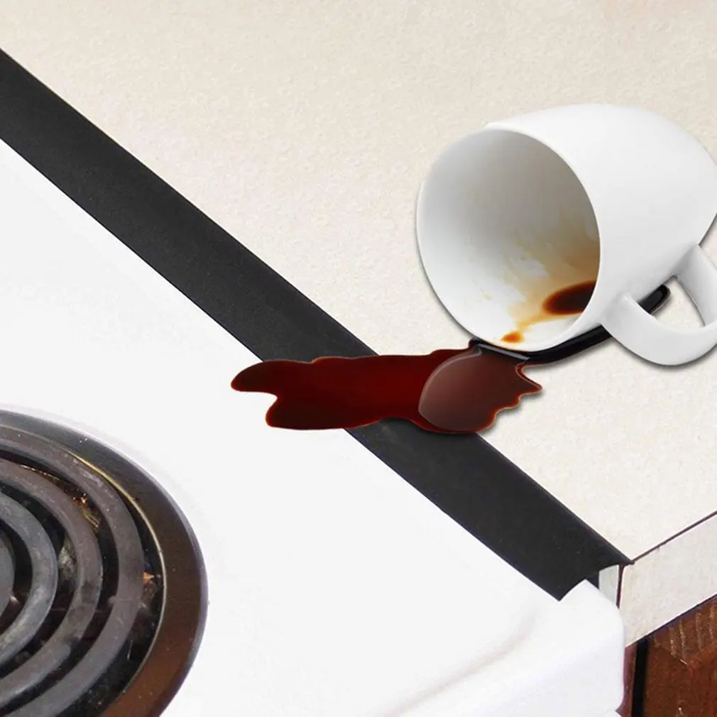 1 шт. масло доказательство Кухня силиконовые плита счетчик крышка зазора Гибкая