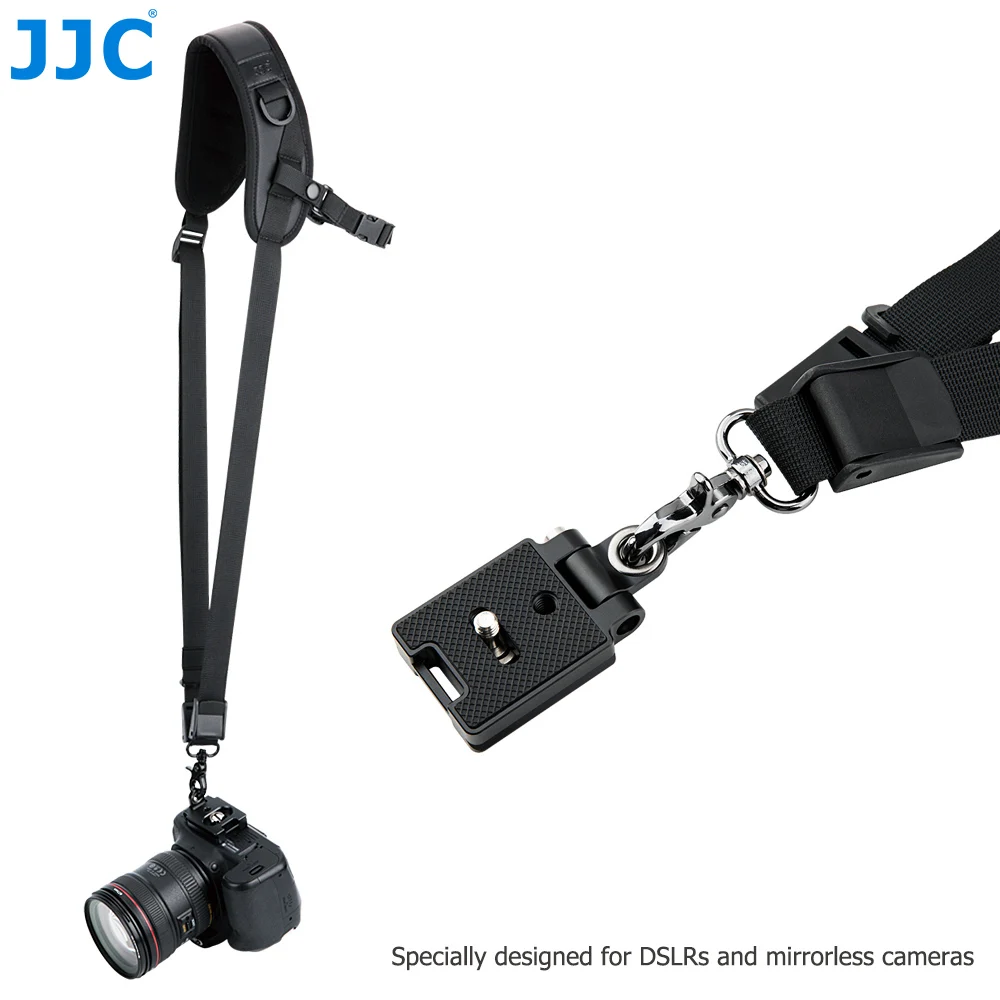 JJC NS-PRO1M быстросъемный ремень для SLRS и беззеркальной камеры s для Nikon D5200/Canon EOS 80D, 200D/Yi цифровой камеры
