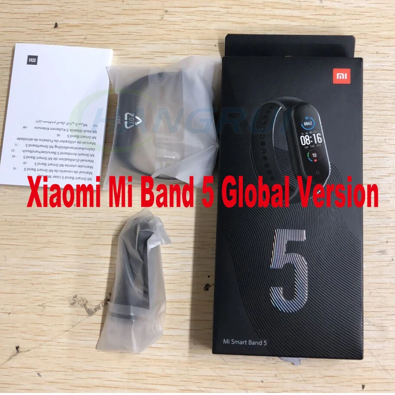 Глобальная версия Xiaomi Mi Band 5 Смарт браслет Miband Браслет фитнес трекер Bluetooth