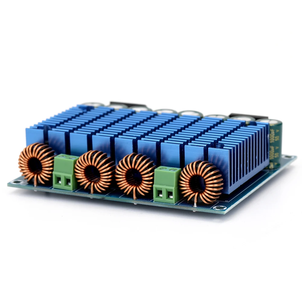 XH M252 Ultra High Power BTL Mode Dual 24V Stereo 420W * 2 TDA8954TH Chip Class D Digital Audio HIFI Плата усилителя|Детали и