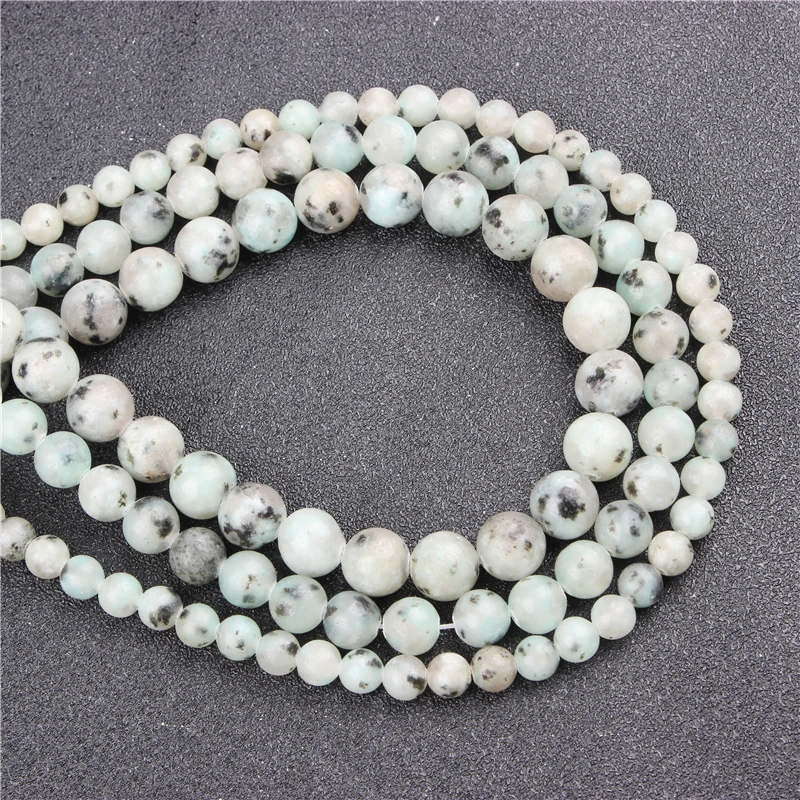 

Wholesale AS-Tianshan Blue NaturalRoundBeadsLooseBeads4/6/8/10/12MMSuitableForJewelryMakingDIYBraceletNecklace