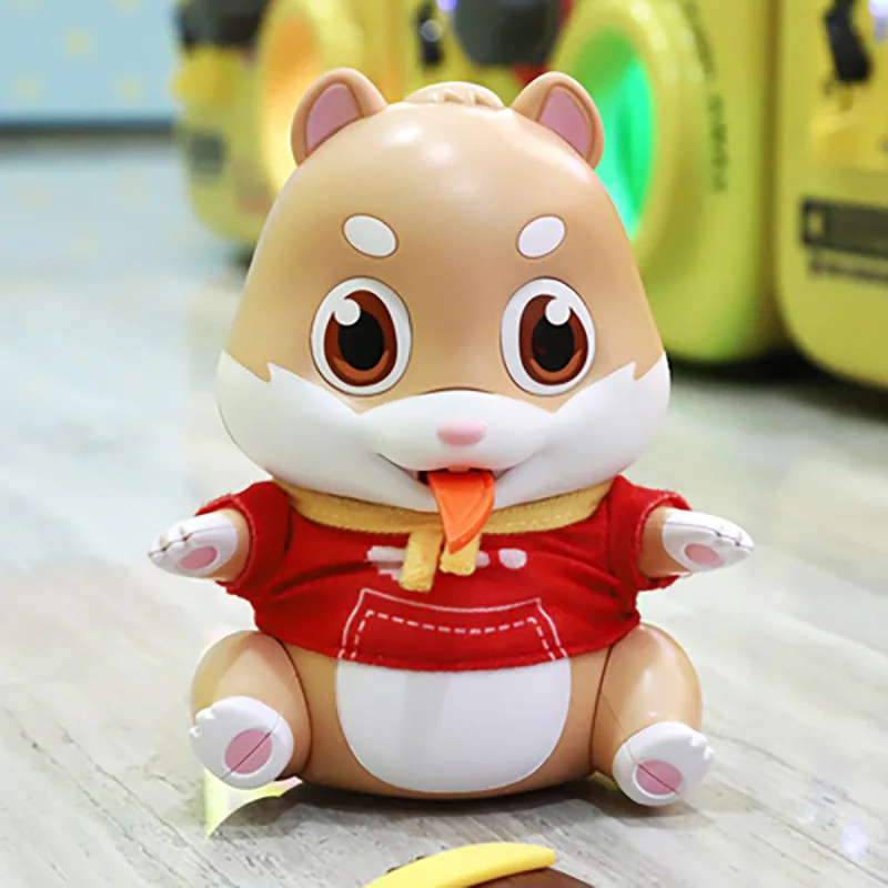 Раннее Образование жадный хомяк игрушка Моделирование кормления домашних