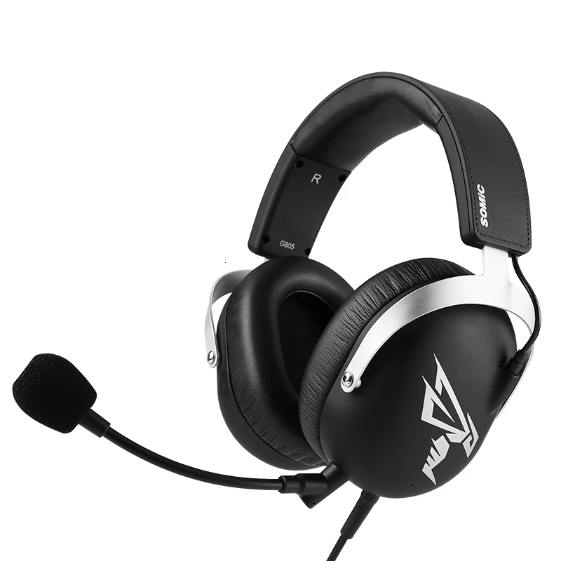 Somic G805 19 лет новейшей игры esports Проводная стерео с микрофоном Мобильная компьютерная игровая гарнитура