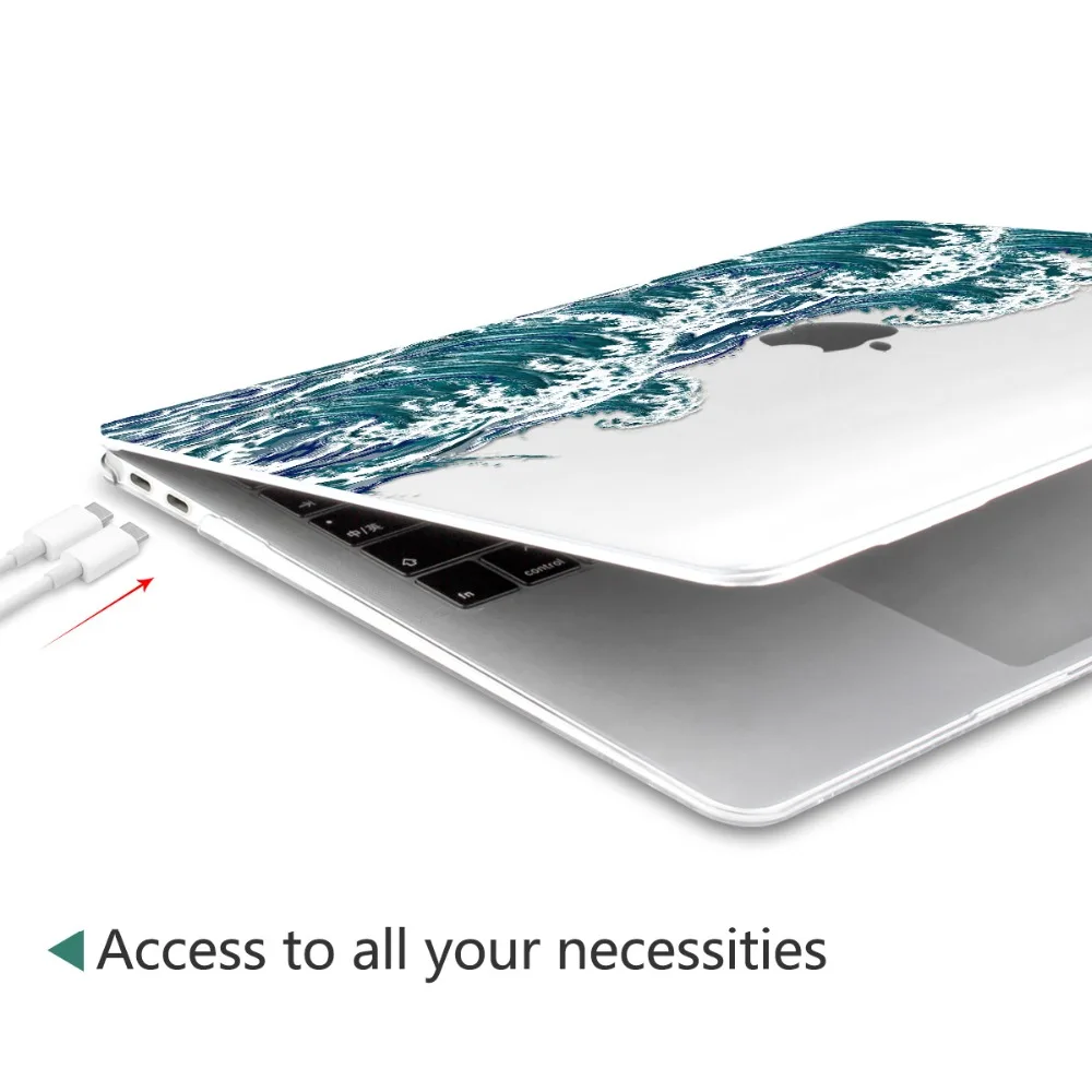 Новое поступление чехол для Macbook Air Pro retina 11 12 13," Mac Book 13 1516 Touch Bar/Touch ID A2141 A1932 A2159 A1990