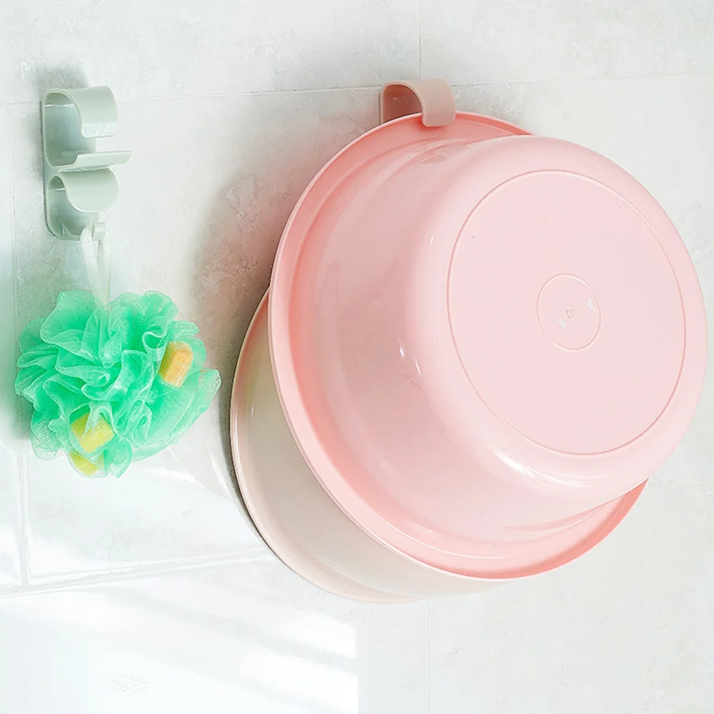 

Multifunction Kitchen Bathroom Rack Basin Storage Rack Sucker Washbasin Holder Hook Bathroom Seamless Tracery Hook