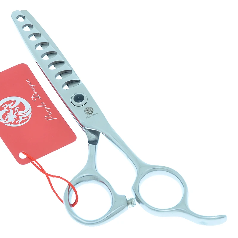 Purple Dragon 5.75" Hair Thinning Scissors 8/12/14/18 Teeth Barber Shears Japanese Steel Salon Hairdressing A0160B | Красота и