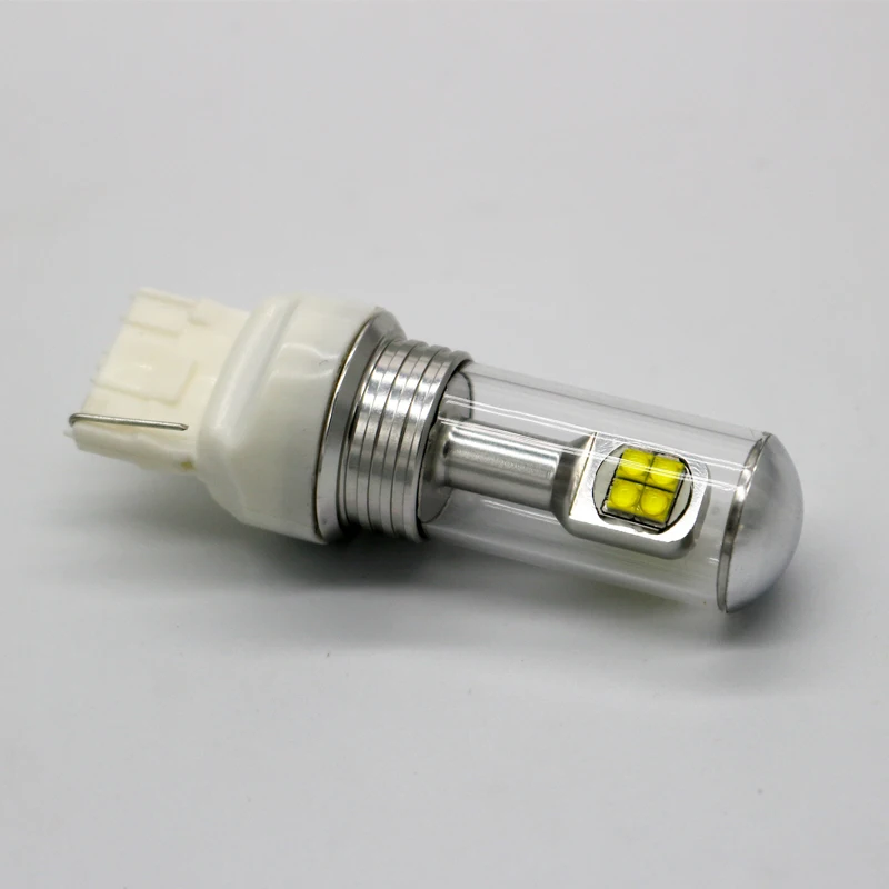 

2PCS 12V Car T20 7440 7443 LED Bulbs Canbus OBC LED For Brake Reverse Light Turn Signal White Red Blue Yellow