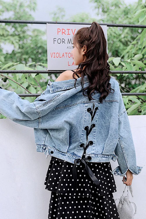 

Women's Denim Jacket 2020 New Plus Size 4xl Jeans Coat Female Loose Outwear Casaco Feminino Short Spring Jean Jacket Women