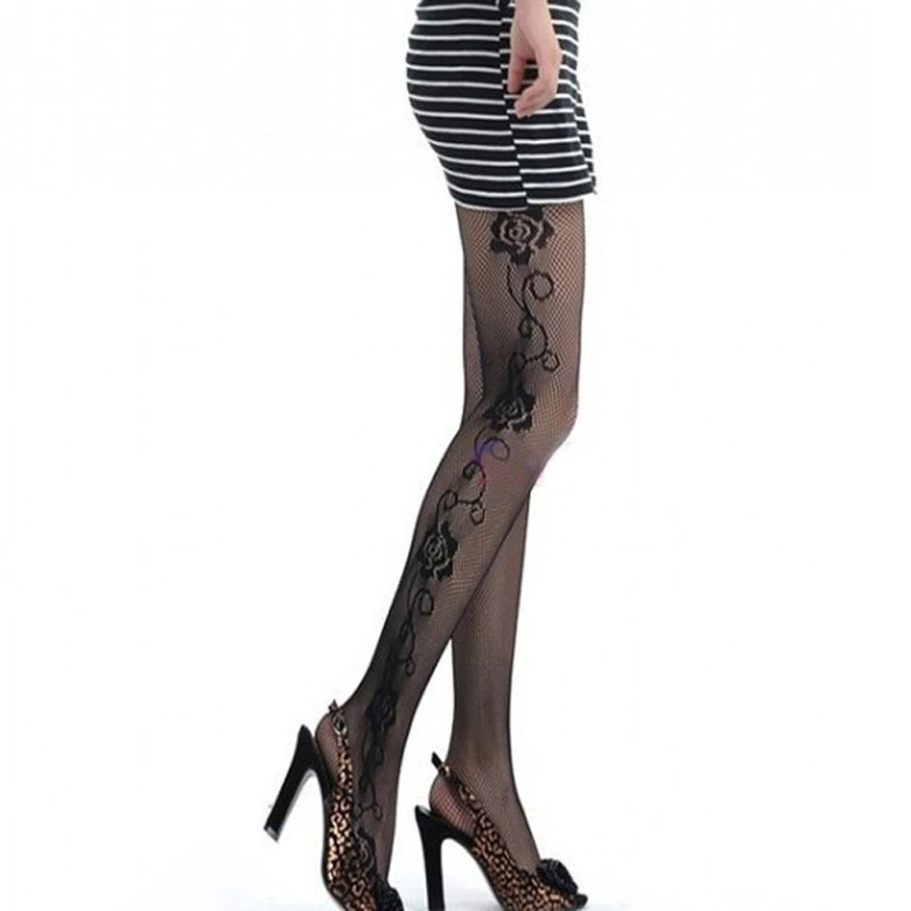 Колготки женские сетчатые цвет в ассортименте 1 шт | Женская одежда