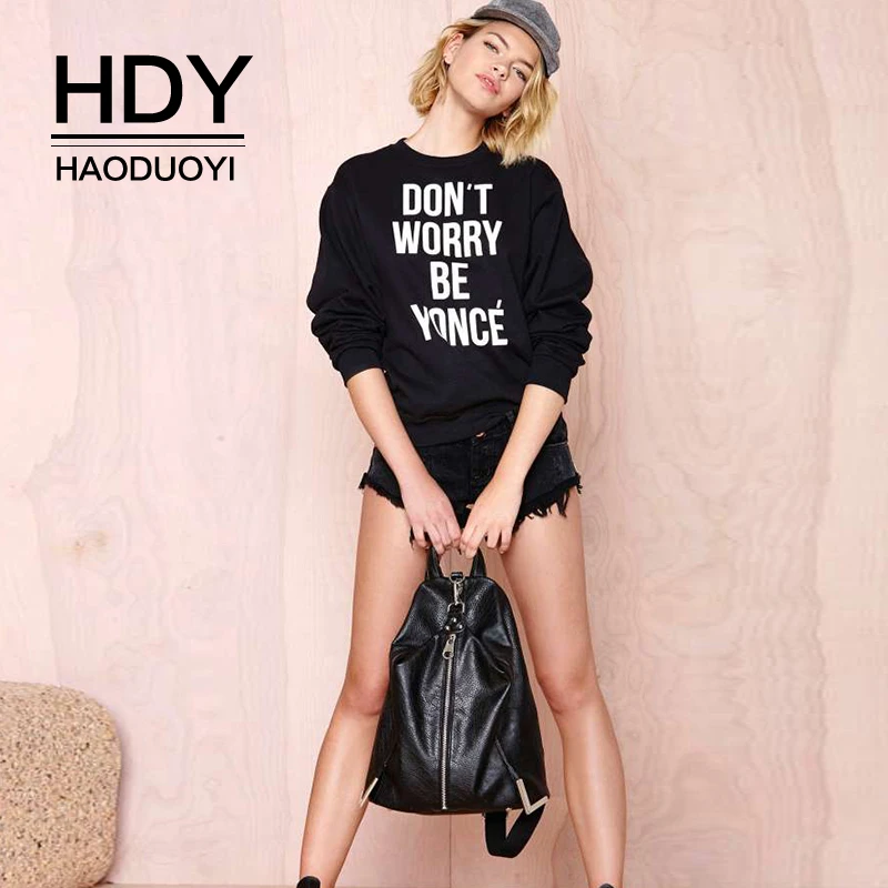 HDY Haoduoyi модные новые осенние поступления женские свободные повседневные с