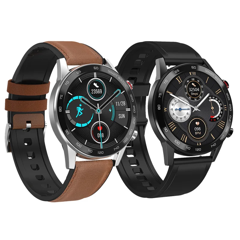 Фитнес Смарт часы IP68 Водонепроницаемый вызовов через Bluetooth 360*360 Разрешение ЭКГ