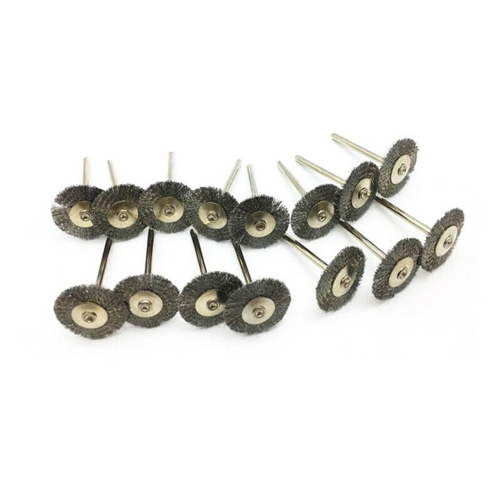 

3mm Rod Wire Brush 20Pcs Pencil Cup Brush Polishing For Drill Rust Weld