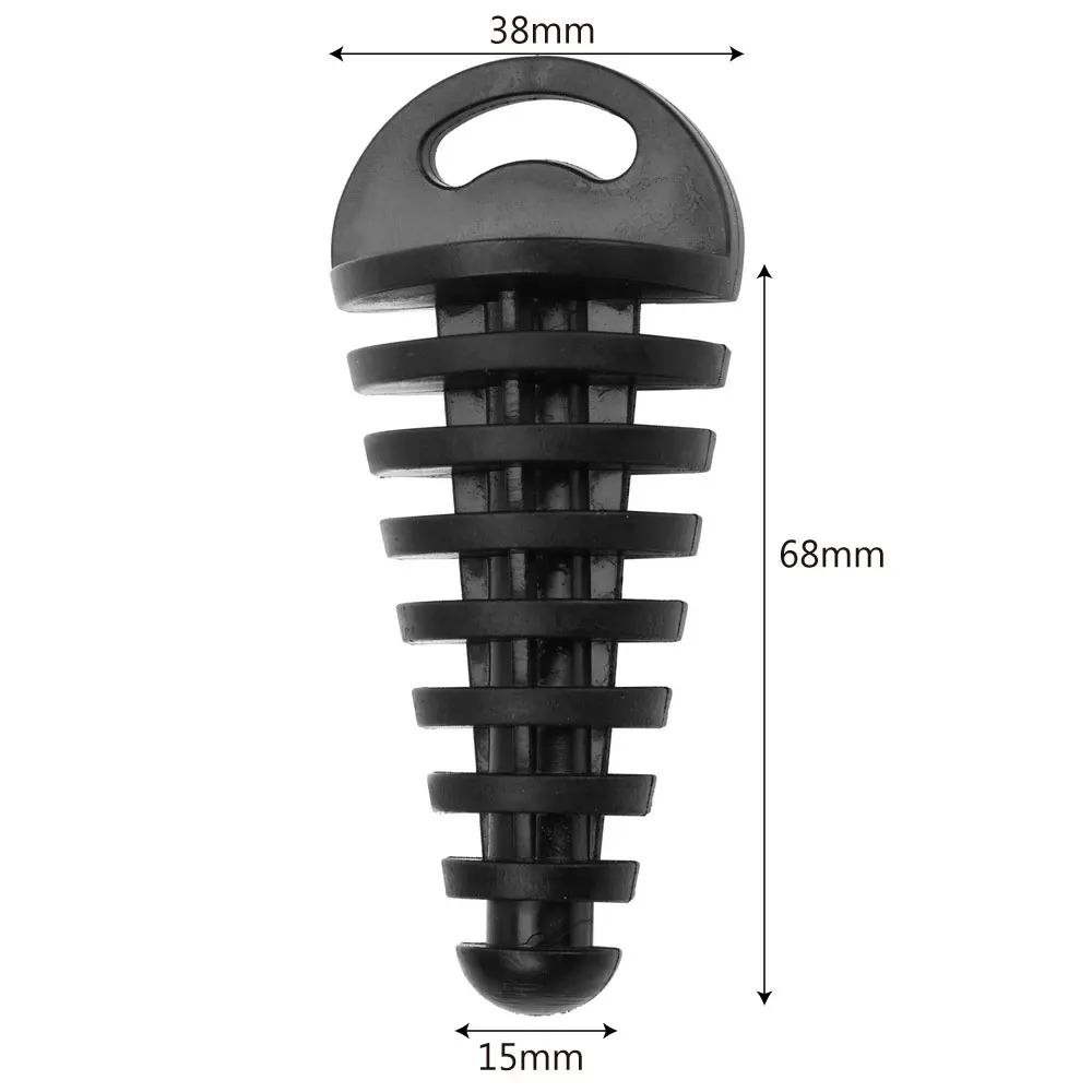 

Motocross Tailpipe Wash Stopper Protector Silencer Motocycle Air-bleeder Waterproof Plug for Moto Exhaust Pipe Rubber