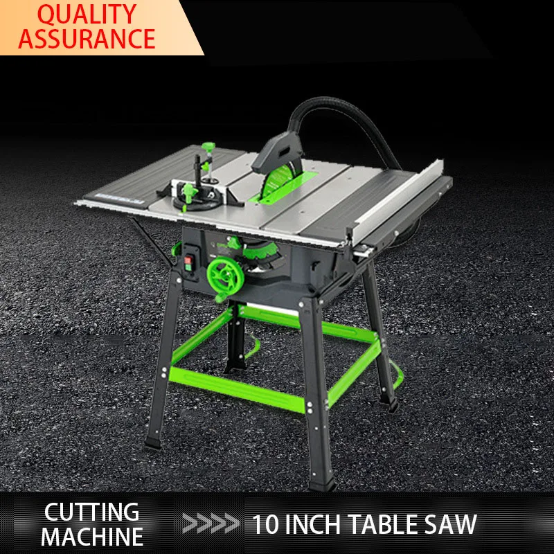 10 Inch Bench Saw Multi-functional Woodworking Push Circular Cutting Machine Electric Tool Panel Dust-free | Инструменты