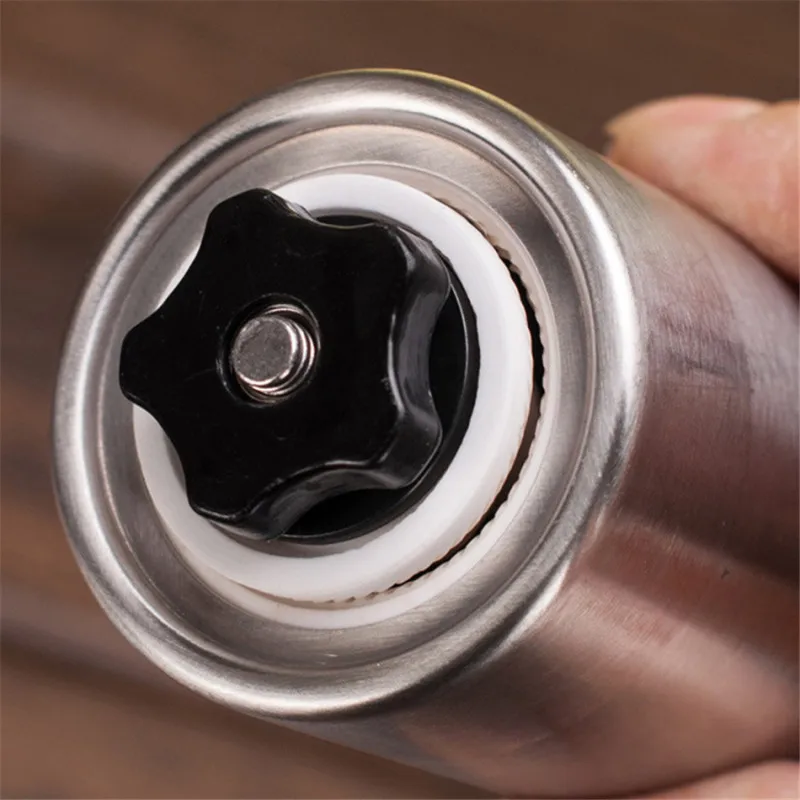 Портативный Керамический измельчитель ручная шлифовальная кофейная мельница с