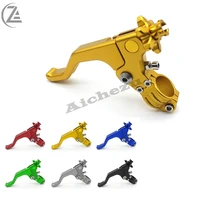acz motorcycle short stunt clutch lever for kawasaki kx85 kx250 kx500 kx250f kx450f kdx200 kdx220 klx250 klx400 klx450r