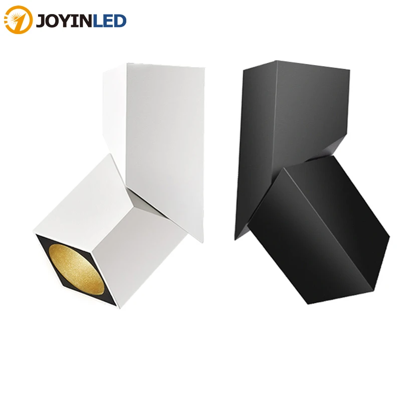 Goedkoop 2020 Nieuwe Ontwerp Art Cube Led Plafond Lamp 7W 12W 15W Cree Led Downlight Licht Opbouw CRI95 Verstelbare Bestraling Hoek