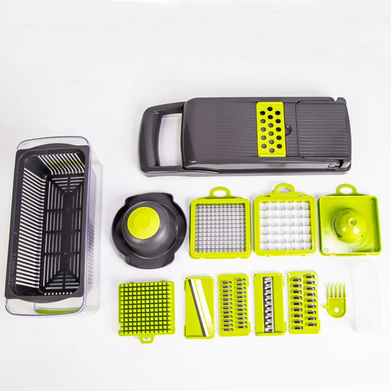 

Vegetable Cutter Kitchen Gadgets Accessories Mandoline Slicer Fruit Cutter Potato Peeler Carrot Cheese Grater Vegetable Slicer