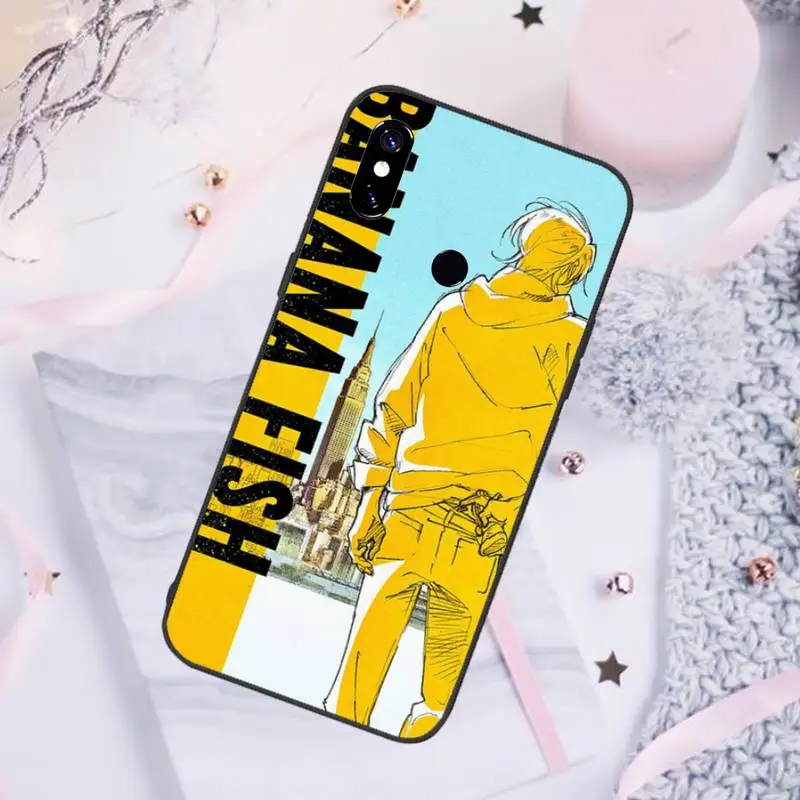 

Banana Fish Anime Phone Case For Xiaomi Redmi 7 8 9t a3Pro 9se k20 mi8 max3 lite 9 note 9s 10 pro