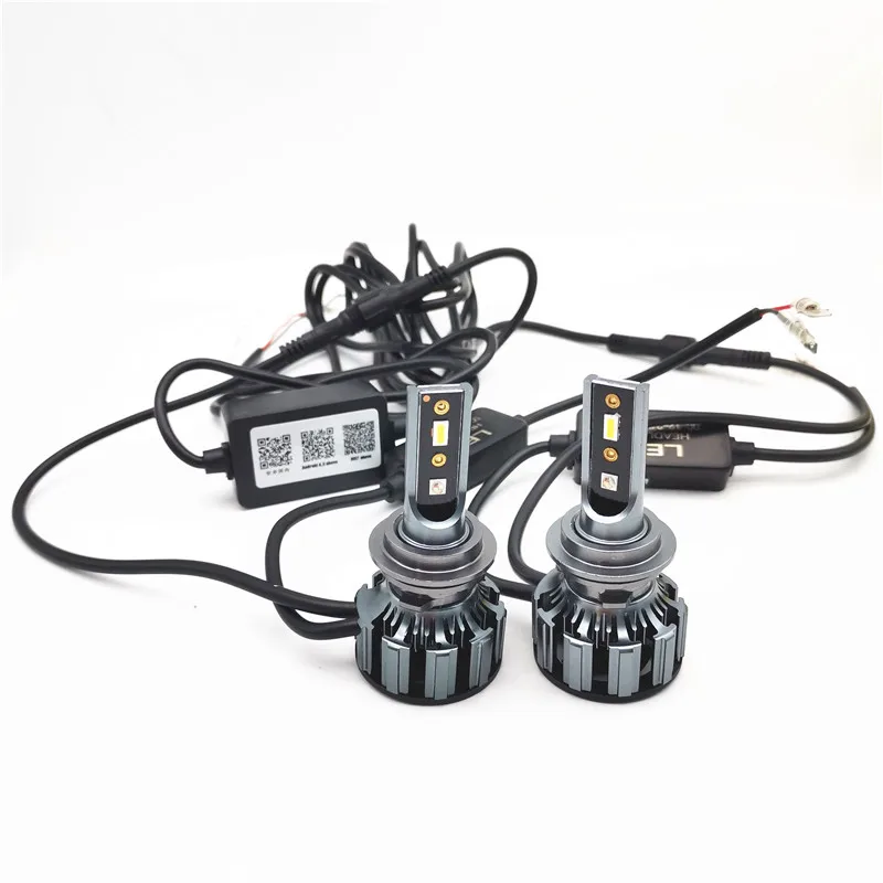 Комплект светодиодсветодиодный ламп H8 H9 H11 72 Вт 800 лм для автомобильных фар RGB
