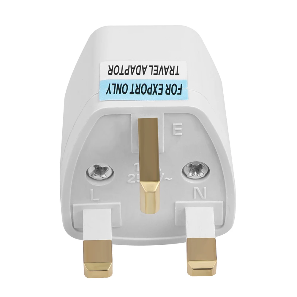 Переходник с электрической розеткой и вилками адаптер преобразователь для