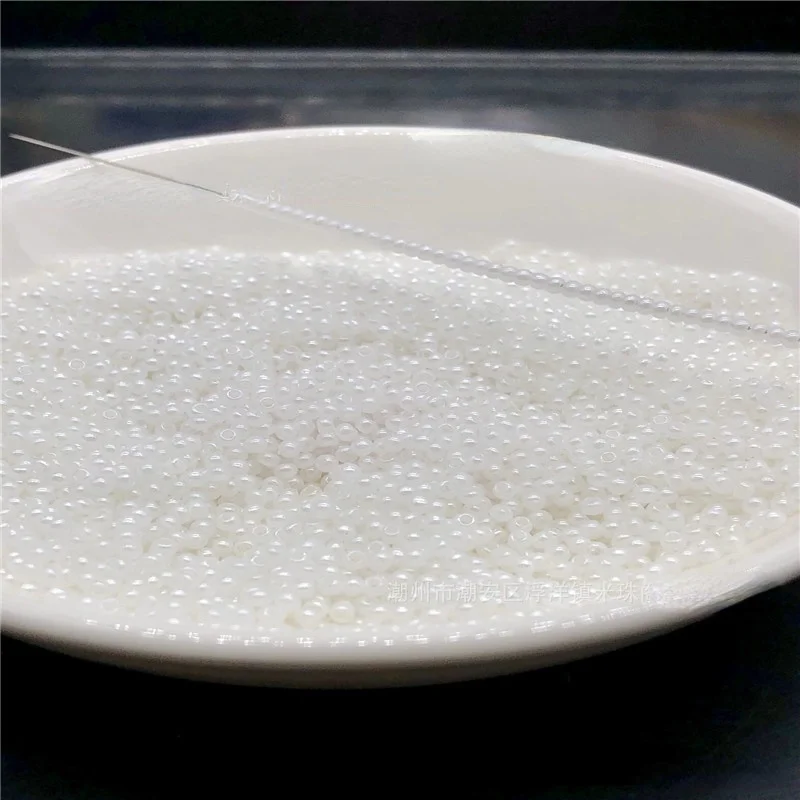 Супер Форма 2 мм Высокое качество риса бусины имитация мороженого нефритовые