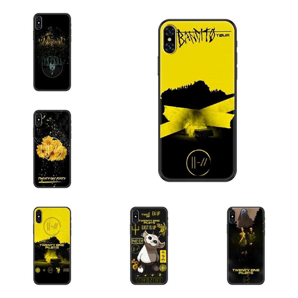 Роскошный черный чехол Hoesjes трендовый дизайн группы Twenty One Pilots для Huawei Mate 40 Pro Plus 30