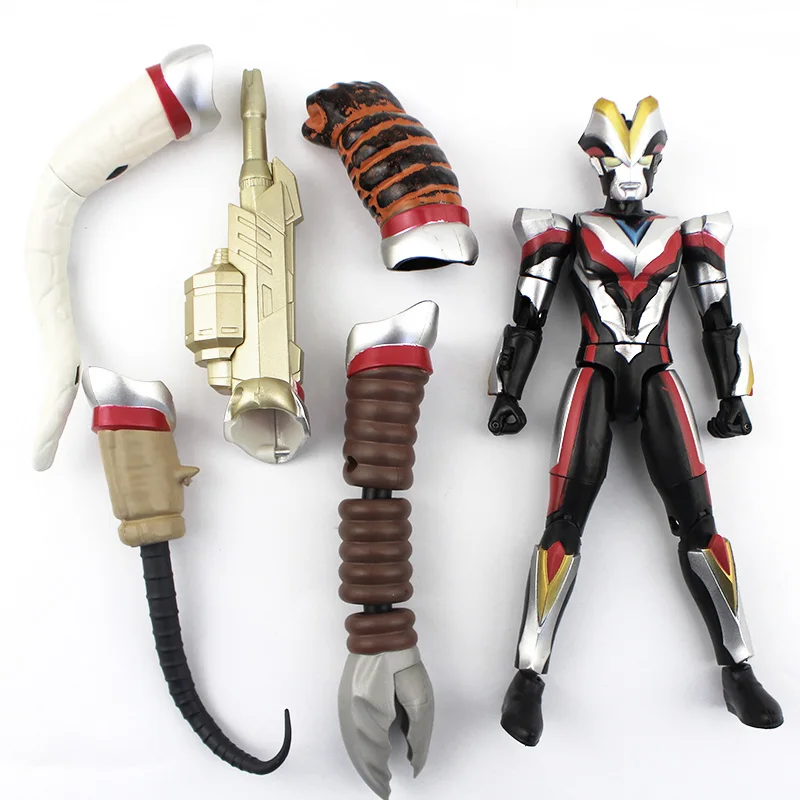 

14cm BANDAI Ultraman Action figure Ultraman Zero Ultraman Victory Fully armed Action PVC Collection Model Toy Anime Figure Toys