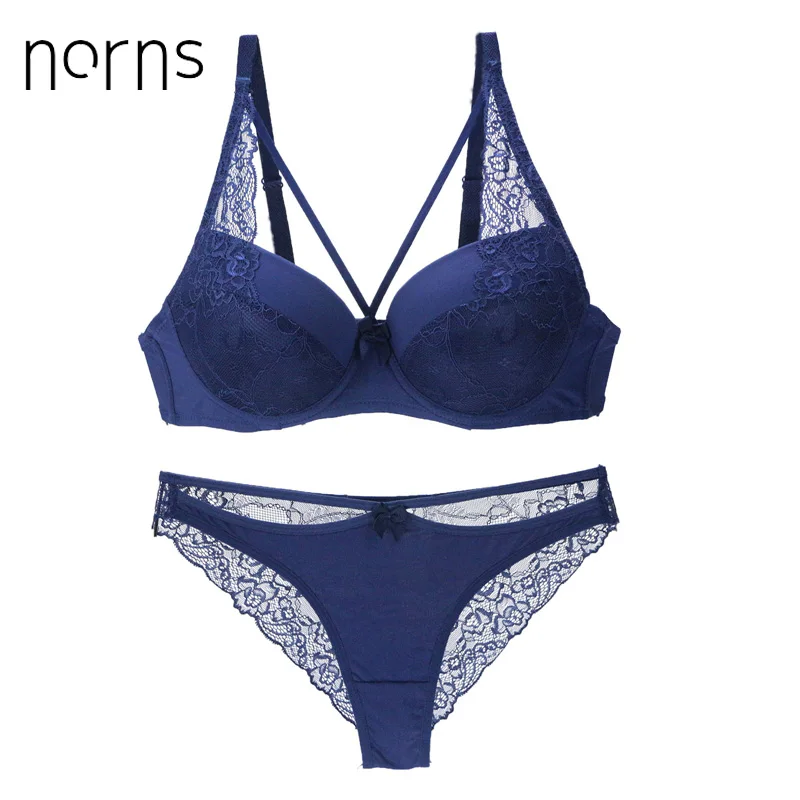 Новый женский сексуальный комплект нижнего белья Norns кружевной с бюстгальтером