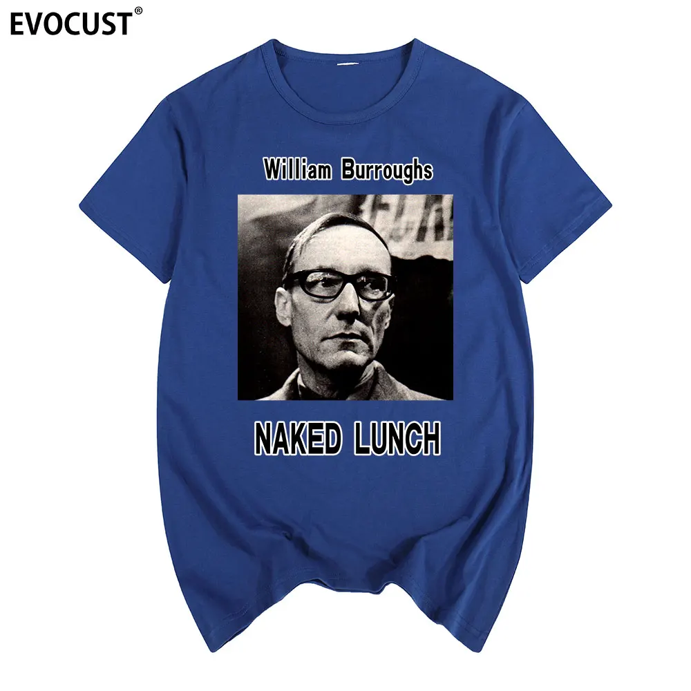 Футболка William S.Burroughs Junkie Хлопковая мужская футболка новая женская модная унисекс
