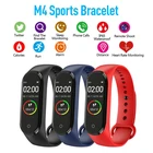 Смарт-часы M4 Популярные 2021 Смарт-часы Bt4.0 спортивные часы Смарт-браслет M 4 смарт-Браслет фитнес для детей мужчин женщин