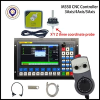 cnc kit m350 motion control system 345 axis motor controller emergency stop electronic hand wheel v5 anti roll 3d probe edge