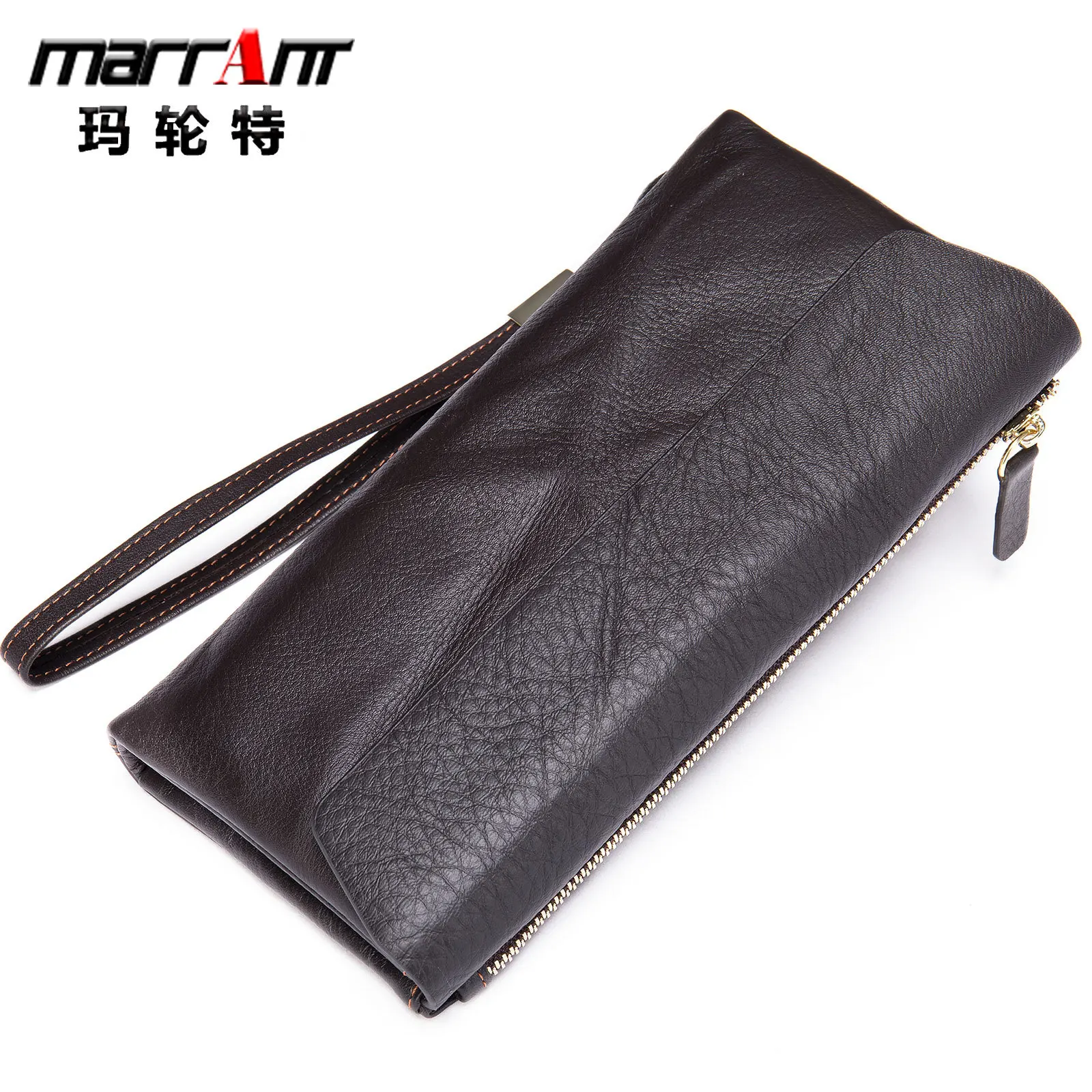 

Anti-Magnetic RFID Women's Leather Wallet Korean-Style First Layer Cowhide Wallet Women's Mid-Length Women's Handbag Fashion