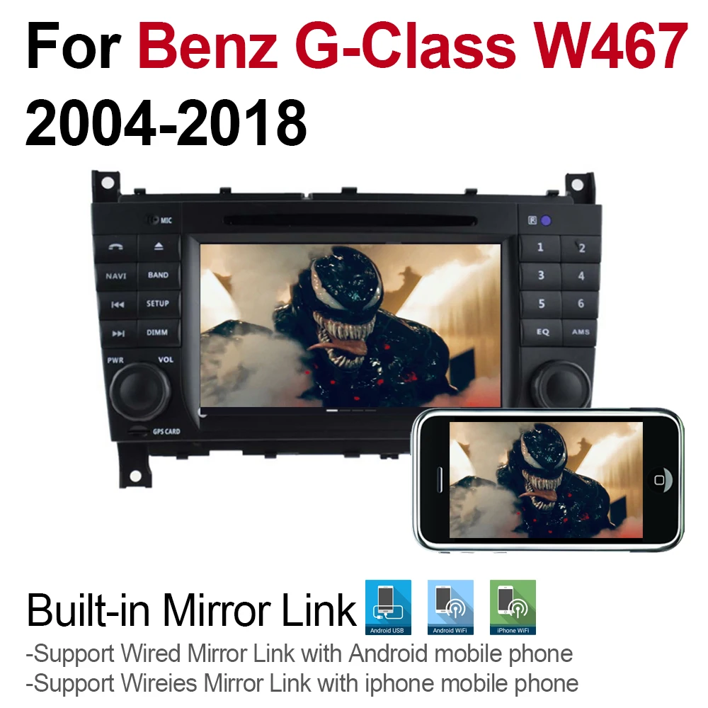 4 ГБ android 9 0 автомобильный dvd плеер для Mercedes Benz G Class W467 2004 ~ 2008 NTG Мультимедиа GPS