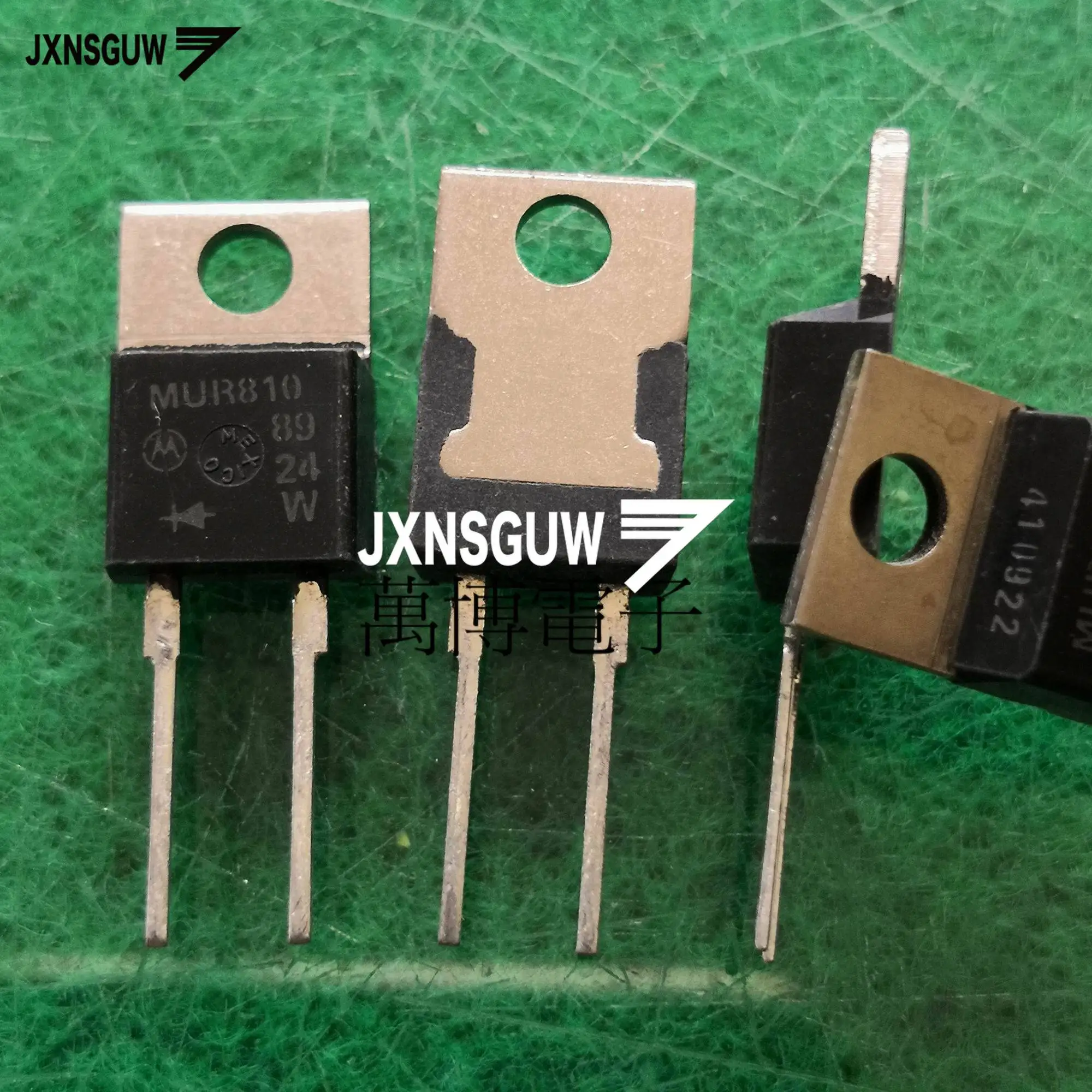 

10PCS Original MOT Zener diode MUR810 TO-220 8A 100V Fast recovery diode 810 Made in Mexico