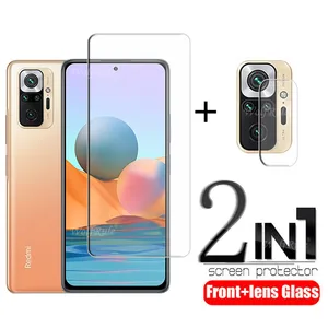 for xiaomi redmi note 10 pro glass for redmi note 10 pro tempered glass film screen protector for redmi note 10 pro lens glass free global shipping