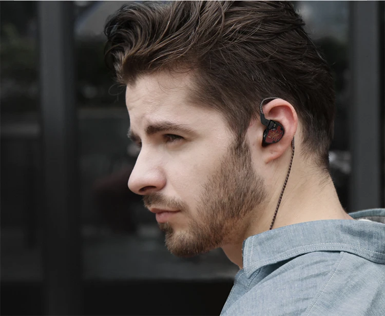 KZ ZS10 наушники 4BA+ 1 DD гибридные наушники в ухо HIFI бас гарнитура DJ монитор наушники KZ ZS6 AS10 ZST ES4 ED16 BA10