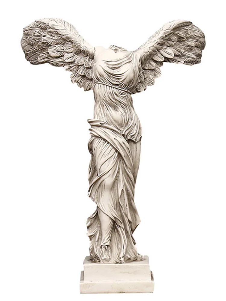 

European Victory Goddess Figures Sculpture Resin Crafts Home Decoration Retro Abstract Goddess Statues Ornaments Business Gifts