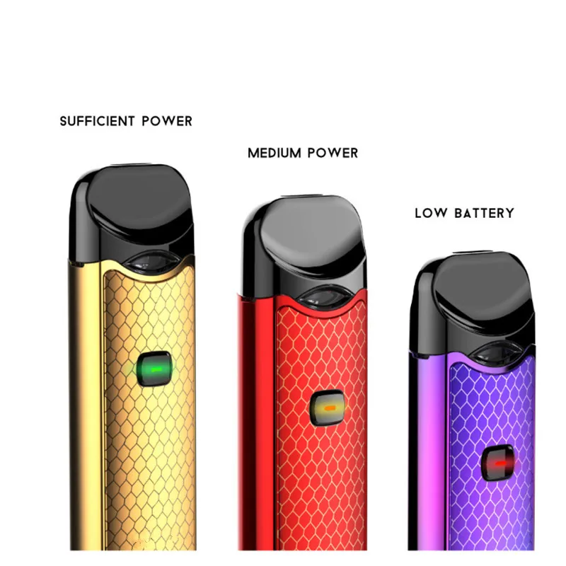 Электронная сигарета Nard pod Комплект Кнопка-срабатывает анти-утечки Vape ручка с 1100