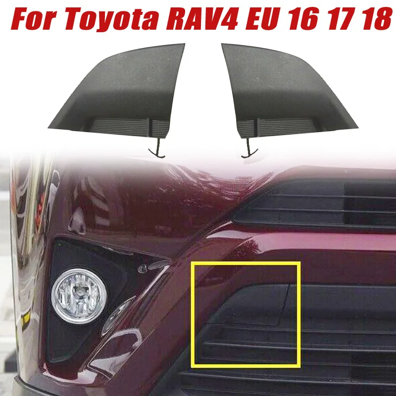 1 пара черных передних бамперов петлей и крючков крышки для глаз