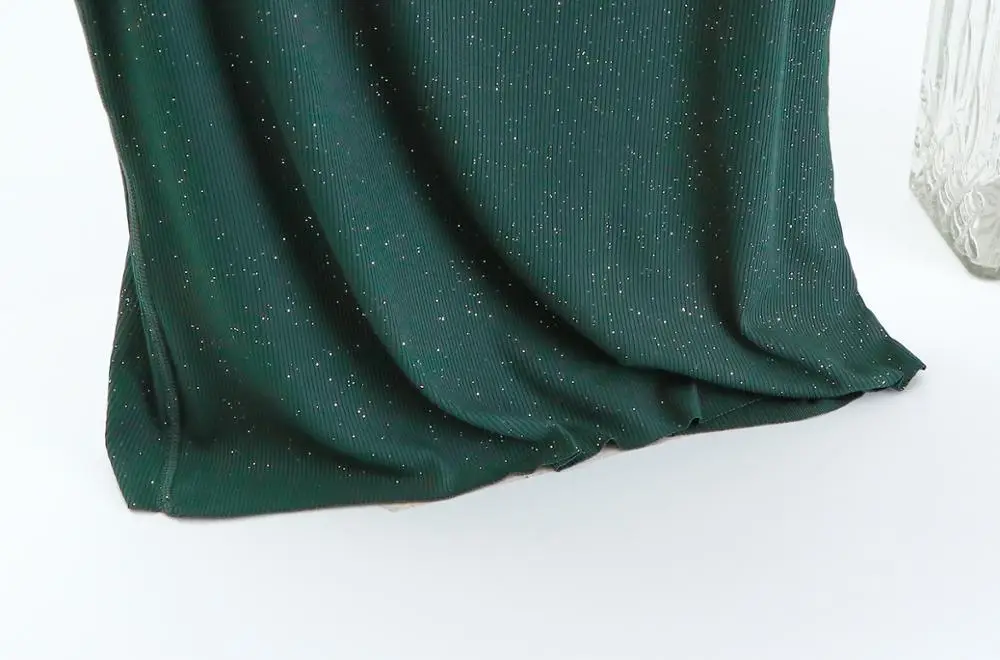 Женская футболка без рукавов блестящая повседневная тонкая Базовая из