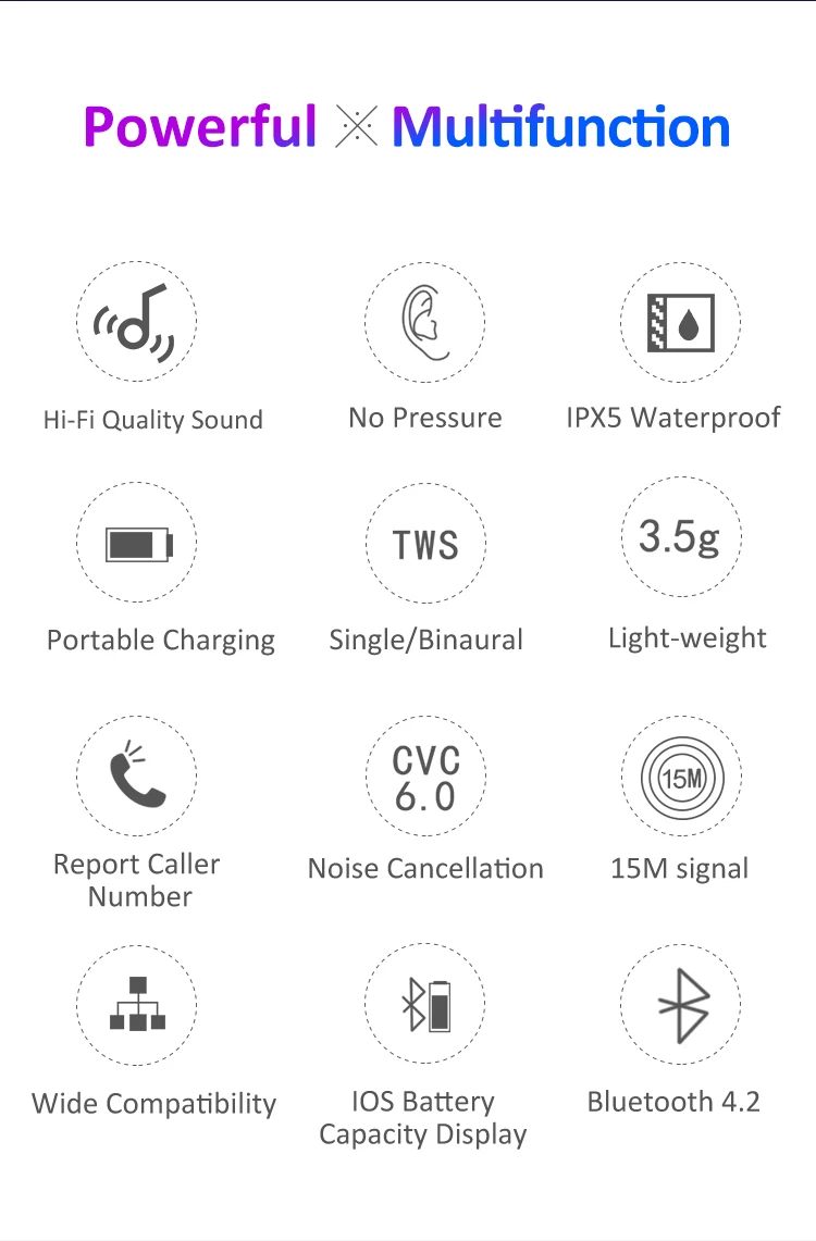 TWS беспроводные Bluetooth наушники 9D super bass стерео HIFI звук шумоподавление Mic Mi наушники Handsfree музыкальные наушники pk HBQ
